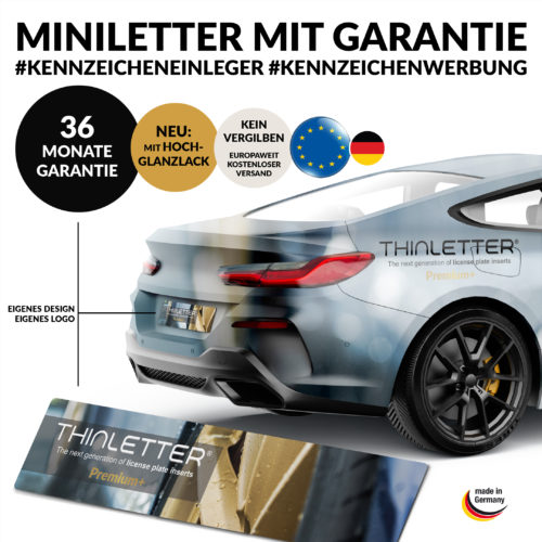 Miniletter premiumPLUS Garantie Deutschland